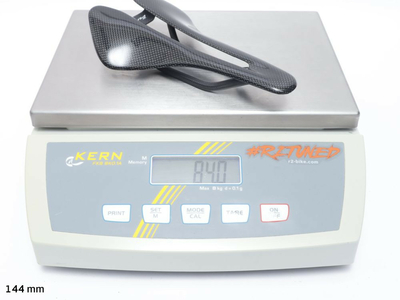 BERK COMPOSITES Sattel Lupina Short | 3K glnzend 144 mm