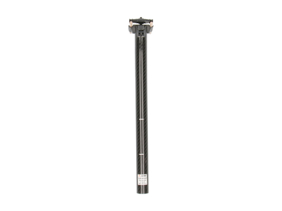 DARIMO CARBON Sattelsttze T2 SB 25 mm Offset | 3K glnzend / schwarz | 31,6 mm 250 mm