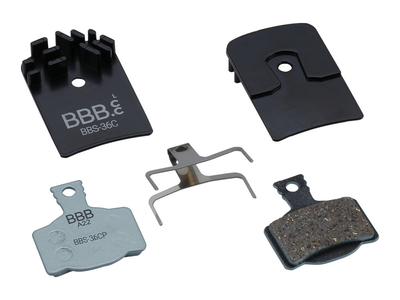 BBB CYCLING Brake pads DiscStop Coolfin BBS-36C organic for Magura MT2/4/6/8