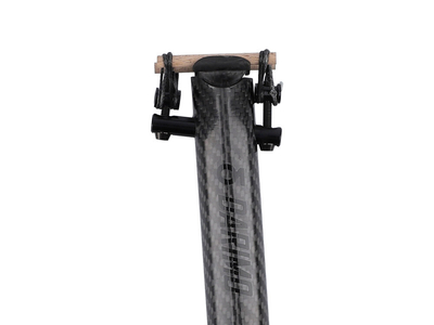 DARIMO CARBON Sattelsttze T1 Loop | 3K glnzend / schwarz | 27,2 mm 350 mm