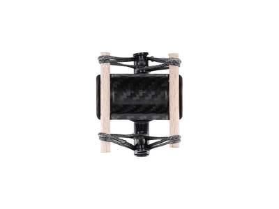 DARIMO CARBON Sattelsttze T1 Loop | 3K glnzend / schwarz | 27,2 mm 350 mm
