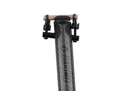DARIMO CARBON Sattelsttze T1 Loop | 3K glnzend / schwarz | 30,9 mm 350 mm