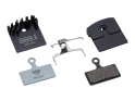 BBB CYCLING Brake pads DiscStop Coolfin BBS-56C organic for Shimano XTR, XT, SLX, Alfine