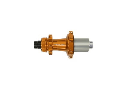 HOPE Hinterradnabe Pro 5 | Straightpull Center Lock 12x142 mm Steckachse Freilauf Shimano SRAM | orange