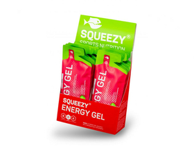 SQUEEZY Energiegel Energy Gel Banane 33g | 12 Beutel Box