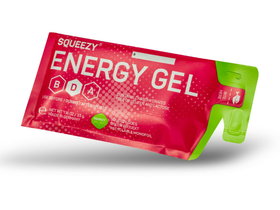 SQUEEZY Energiegel Energy Gel Himbeere 33g | 12 Beutel Box