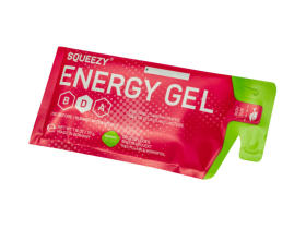 SQUEEZY Energy Gel orange-peach 33g | 12 sachets box