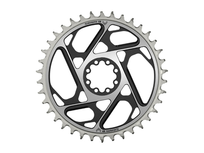 SRAM XX SL Eagle Transmission Chainring 8-hole Direct Mount 3 mm Offset | silver/black