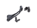 INTEND Adapter Blackline Extension Brakeadapter PM-PM +40/+43 | black/black