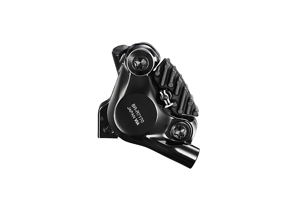 Shimano BR-RR7070 Bremssattel - Hydraulisch, Flat Mount, Mit Kühlrippen & Resin Pads, Für Rennrad