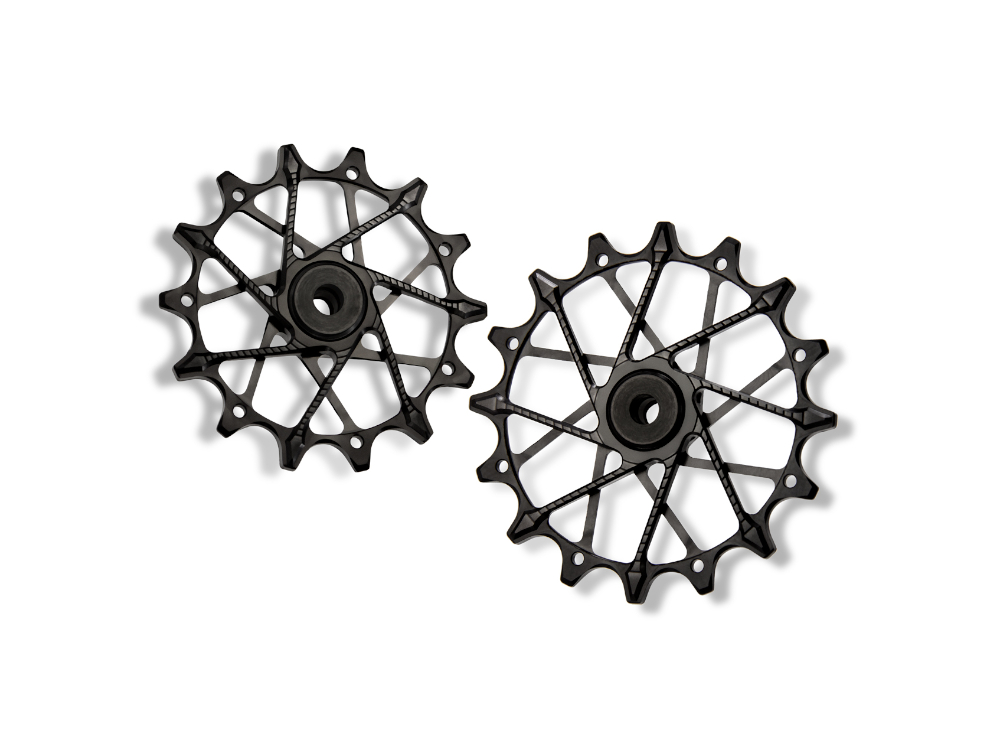GARBARUK Rear Derailleur Pulleys 14 16 Teeth 12 speed black