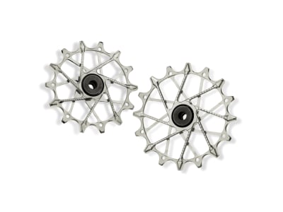 GARBARUK Schaltwerkröllchen 14-16 Zähne | Shimano 12-fach | silber