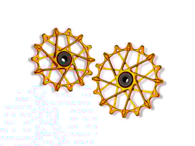 GARBARUK Rear Derailleur Pulleys 14-16 Teeth | 12-speed | orange