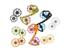 GARBARUK rear derailleur cage Shimano 12-speed | black