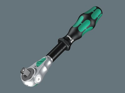 WERA Ratschenschlssel-Set SC 6 Zyklop Speed 1/2 metrisch | 28-teilig