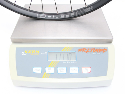 HOPE Rear Wheel 27,5 Fortus 30W Single Cavity | Pro 5 6-Hole | 12x148 mm Boost | blue Shimano Micro Spline