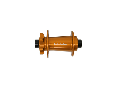 HOPE Front Hub Pro 5 | Classic 6-Hole 15 x 110 mm Boost | orange 28 Hole