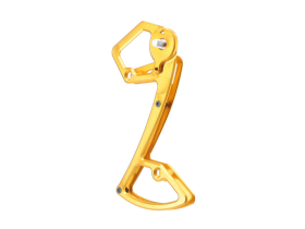 GARBARUK Rear Derailleur Cage Shimano 12-speed | gold