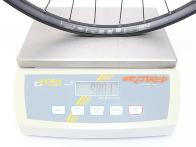 HOPE Front Wheel 29 Fortus 30W Single Cavity | Pro 5 Center Lock | 15x110 mm Boost | orange