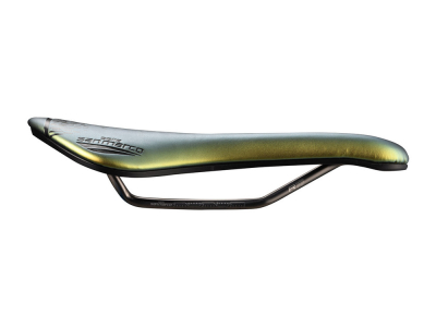 SELLE SAN MARCO Sattel Aspide Short Racing | Short Open-Fit | iridescent-gold L3 155 x 250 mm