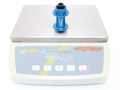 HOPE Vorderradnabe Pro 5 | Classic Center Lock 12x110 mm Boost | blau 28 Loch