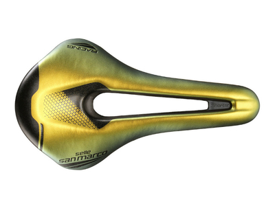 SELLE SAN MARCO Sattel Shortfit 2.0 Racing Open-Fit | iridescent-gold L3 155 x 255 mm