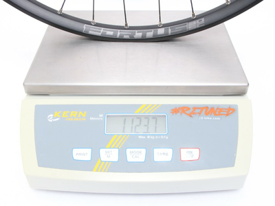 HOPE Hinterrad 29 Fortus 30W Single Cavity | Pro 5 Center Lock | 12x148 mm Boost | rot Shimano Micro Spline