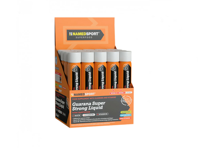 NAMEDSPORT Drinking Ampoules Guarana Super Strong Liquid | 25 ml ampoules