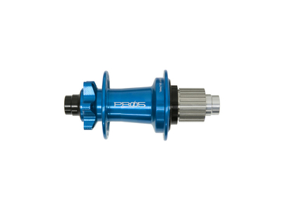HOPE Hinterradnabe Pro 5 | Classic 6-Loch 12x148 mm Boost Steckachse Freilauf Shimano Micro Spline | E-Bike | blau 32 Loch