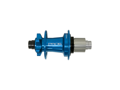 HOPE hub rear Pro 5 | Classic 6-hole 12x142 mm thru axle Freehub Shimano Micro Spline | blue 28 Hole