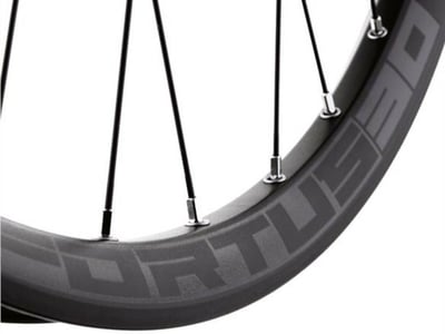 HOPE Hinterrad 29 Fortus 30W | Pro 5 Center Lock | 12x148 mm Boost | rot Shimano Micro Spline