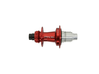 HOPE Rear Hub Pro 5 | Classic Center Lock 12x142 mm thru axle Freehub SRAM XDR | red 24 Hole