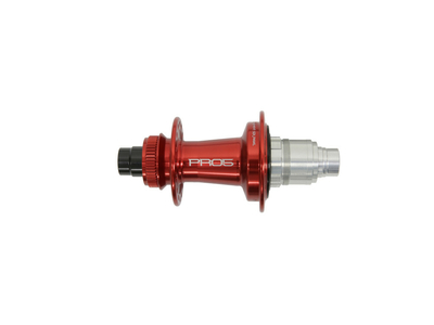 HOPE Rear Hub Pro 5 | Classic Center Lock 12x148 mm Boost thru axle Freehub SRAM XDR | red 32 Hole