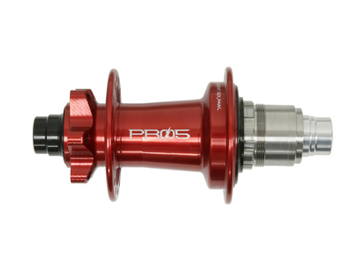 HOPE Hinterrad 27,5 E-Bike Fortus 30W | Pro 5-E 6-Loch | 12x148 mm Boost | rot Shimano Micro Spline-E