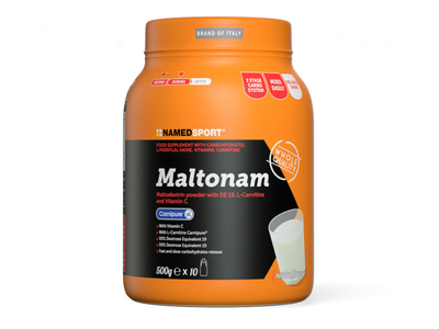 NAMEDSPORT Kohlenhydrat Getränkepulver Maltonam | 500g Dose