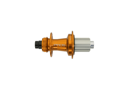 HOPE hub rear Pro 5 | Classic Center Lock 12x142 mm thru axle Freehub Shimano SRAM | orange 28 Hole