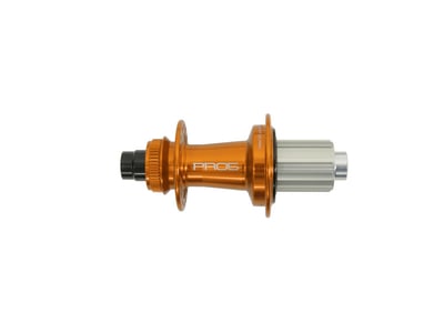 HOPE hub rear Pro 5 | Classic Center Lock 12x148 mm Boost thru axle Freehub Shimano SRAM | orange 24 Hole