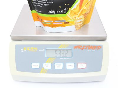 NAMEDSPORT Proteinpulver Creamy Protein 80 Mango & Pfirsich | 500g Beutel