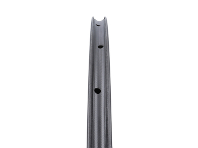 HOPE Vorderrad 28 RD40 Carbon | Pro 5 Straightpull Center Lock | 12x100 mm | rot