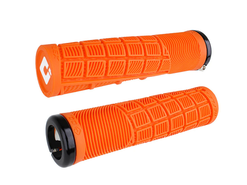 Orange store bmx grips