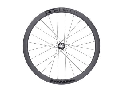 HOPE Rear Wheel 28 RD40 Carbon | Pro 5 Straightpull Center Lock | 12x148 mm Boost | silver Shimano Road