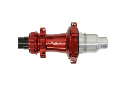 HOPE Hinterrad 28 RD40 Carbon | Pro 5 Straightpull Center Lock | 12x148 mm Boost | rot Shimano Road
