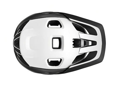 LAZER Fahrradhelm Jackal KinetiCore | matt weiß schwarz M (55-59 cm)