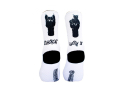 MALDITA BUENA SUERTE Socken Black Cat | weiß M | 39-40