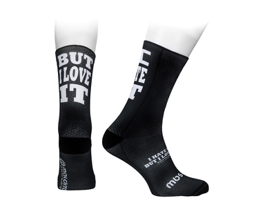 MALDITA BUENA SUERTE Socken Love & Hate | schwarz