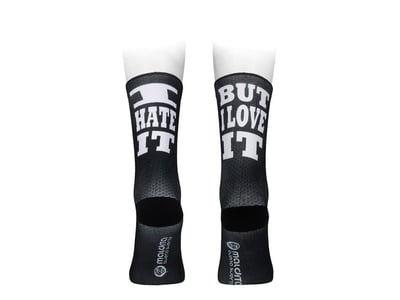 MALDITA BUENA SUERTE Socks Love & Hate | black XL | 44-46