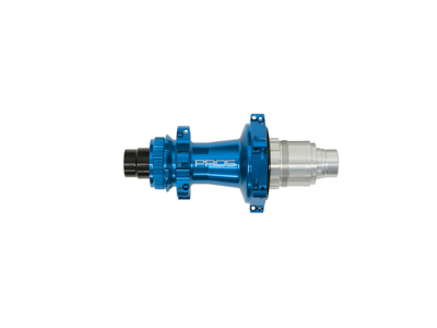 HOPE Hinterradnabe Pro 5 | Straightpull Center Lock 12x142 mm Steckachse Freilauf SRAM XDR | blau 24 Loch