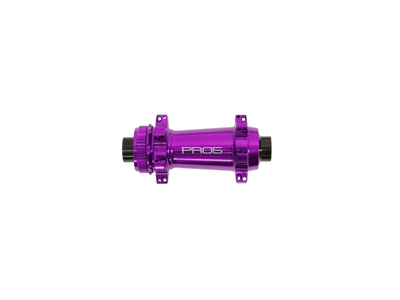 HOPE Vorderradnabe Pro 5 | Straightpull Center Lock 12x110 mm Boost | purple 24 Loch