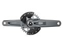SRAM GX Eagle Transmission DUB Kurbel | 55 mm Kettenlinie 174 mm Q-Faktor | schwarz 165 mm