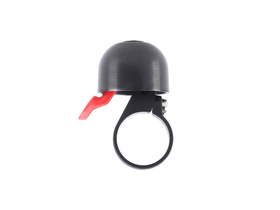 SPURCYCLE Compact Bell | black/red
